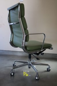 House of Pac - Green leather EA219 Eames Vitra