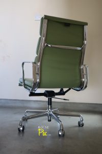 House of Pac - Green leather EA219 Eames Vitra