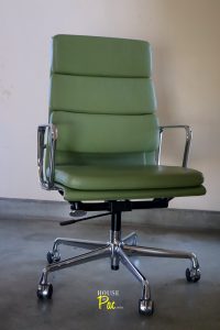 House of Pac - Green leather EA219 Eames Vitra