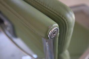 House of Pac - Green leather EA219 Eames Vitra