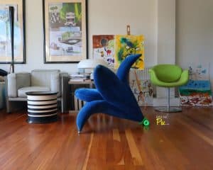 House of Pac - Edra Getsuen Lily chair by Masanori Umeda