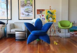 House of Pac - Edra Getsuen Lily chair by Masanori Umeda