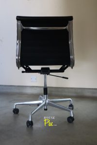 House of Pac - Vitra Eames Aluminium chair EA117 black leather