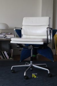 House of Pac - Vitra Eames EA217 Softpad chair white leather