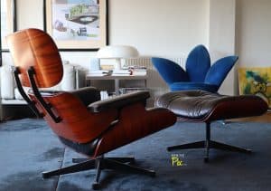 House of Pac - Limited Anniversary Edition Eames Lounge Chair by Vitra 50th anniversary
