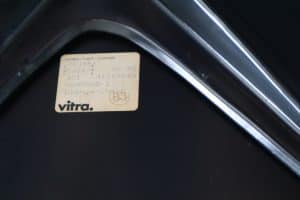 House of Pac - Eames Lounge Chair Vitra Chrome and Black