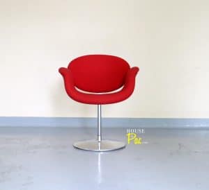 House of Pac - Little tulip red wool Artifort Pierre Paulin