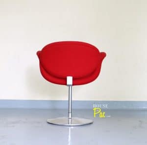 House of Pac - Little tulip red wool Artifort Pierre Paulin