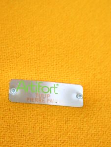 House of Pac - Little tulip yellow wool Pierre Paulin Artifort