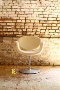 House of Pac - Little tulip Pierre Paulin Artifort Cream Leather