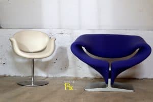 House of Pac - Little tulip Pierre Paulin Artifort Cream Leather