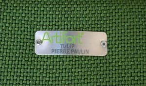 House of Pac - Little tulip Pierre Paulin Artifort green fabric