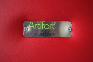 House of Pac - Little tulip Red leather, Pierre Paulin, Artifort