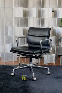 House of Pac - Vitra Softpad EA217 Eames Black and Chrome