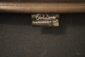 House of Pac - EA219 Brown leather Eames Vitra