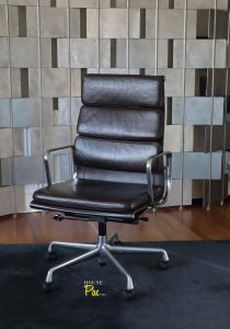 House of Pac - EA219 Brown leather Eames Vitra