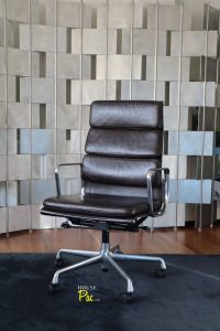 House of Pac - EA219 Brown leather Eames Vitra