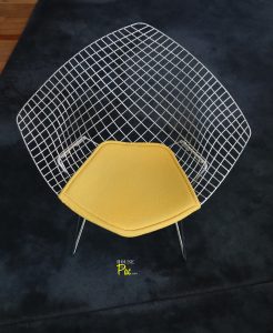 House of Pac - Bertoia Knoll Diamond Chairs Yellow