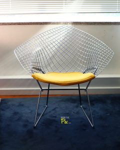 House of Pac - Bertoia Knoll Diamond Chairs Yellow