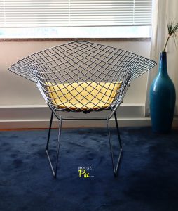 House of Pac - Bertoia Knoll Diamond Chairs Yellow