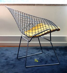House of Pac - Bertoia Knoll Diamond Chairs Yellow