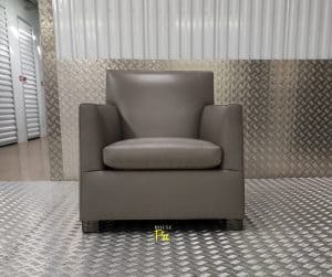 House of Pac: Minotti And Armchair in grey leather