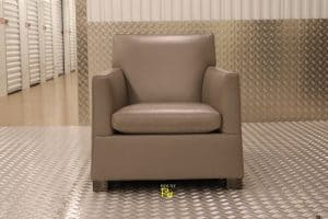 House of Pac: Minotti And Armchair in grey leather