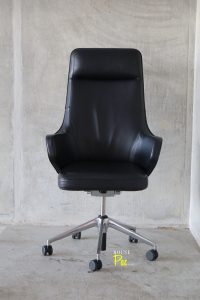 House of Pac: Vitra Grand Executive Citterio black leather high back