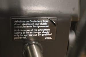 House of Pac: Vitra Grand Executive Citterio black leather high back